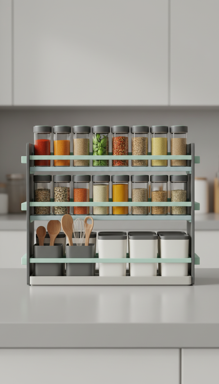 Modular Spice Rack Organizer